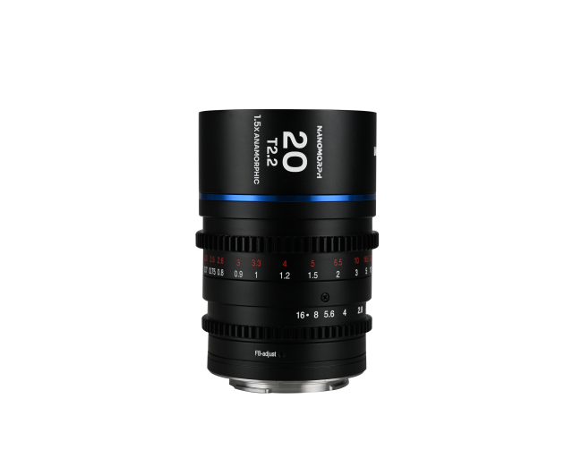 Laowa Venus Optics obiettivo 20mm t/2.2 1.5X NanoMorph Blue MFT Cine