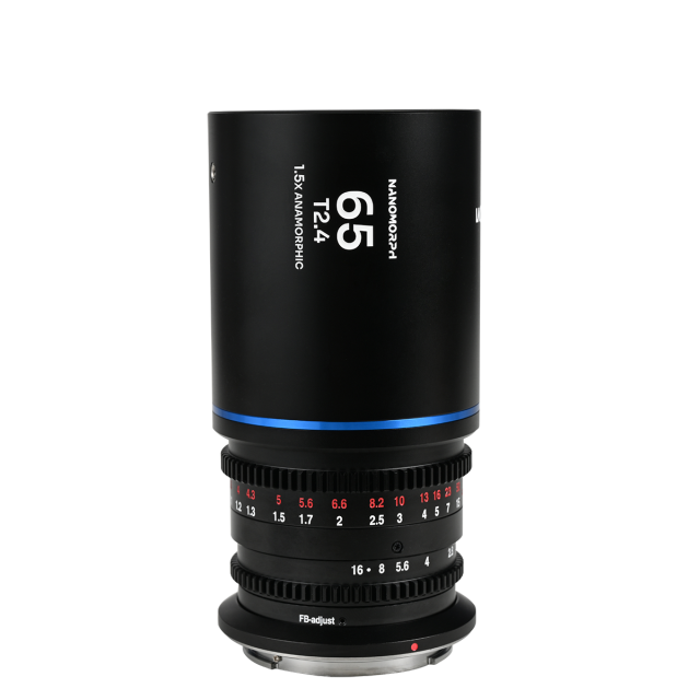 Laowa Venus Optics obiettivo 65mm t/2.4 1.5X S35 NanoMorph Blue  L Mount  Cine