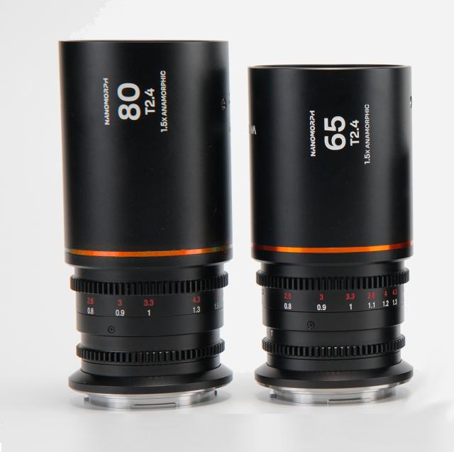 Laowa Venus Optics  S35 Prime Kit NanoMorph (65mm-80mm) Ambra Canon RF Cine